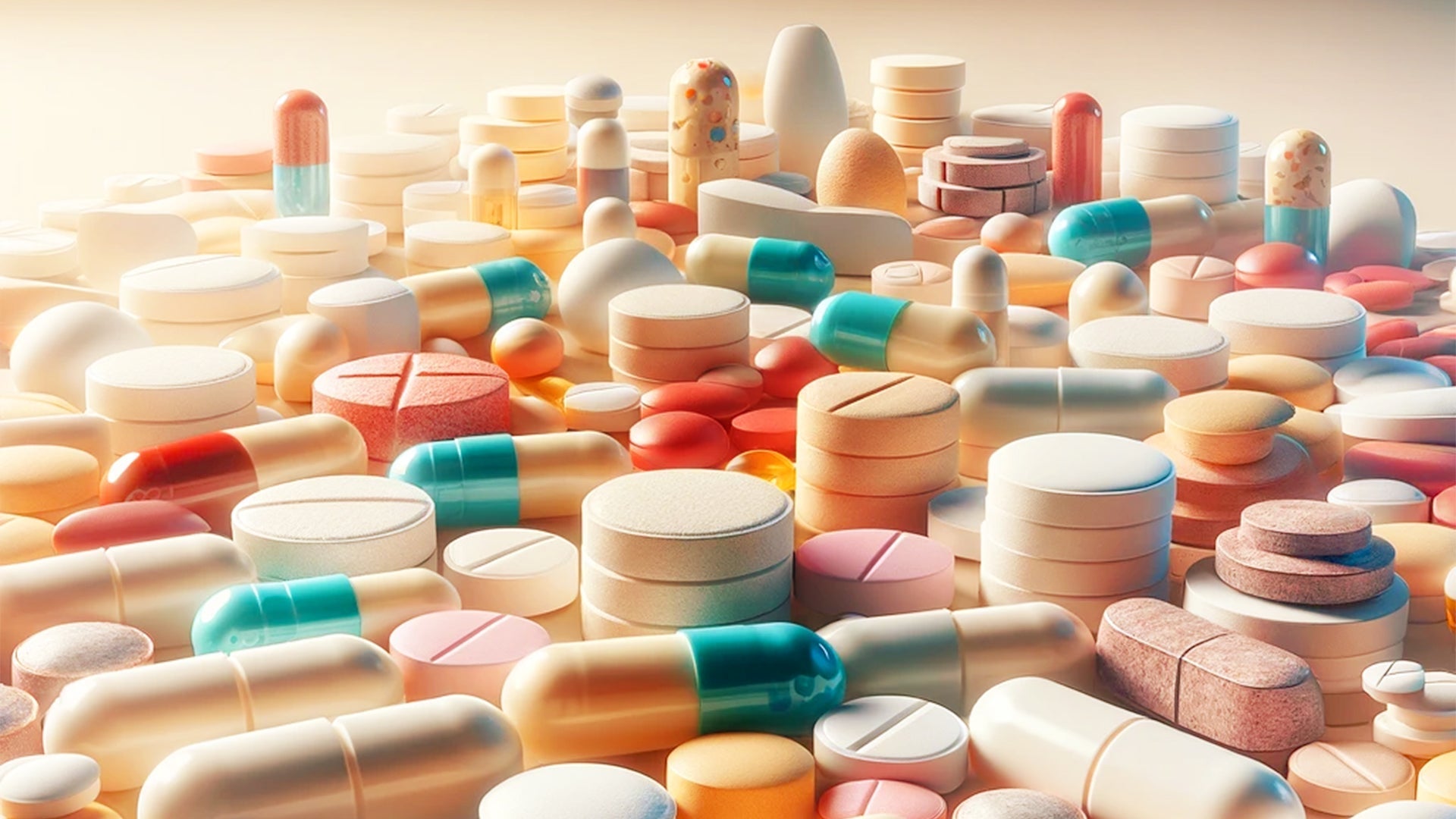 Image de plusieurs médicaments 